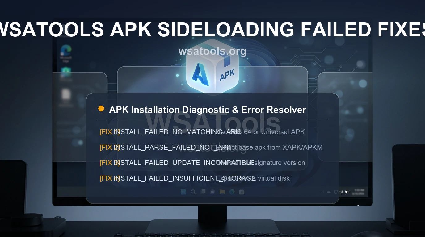 Sideloading Error Fixes