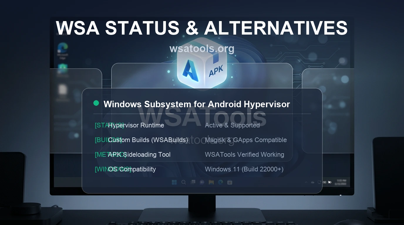 WSA Status